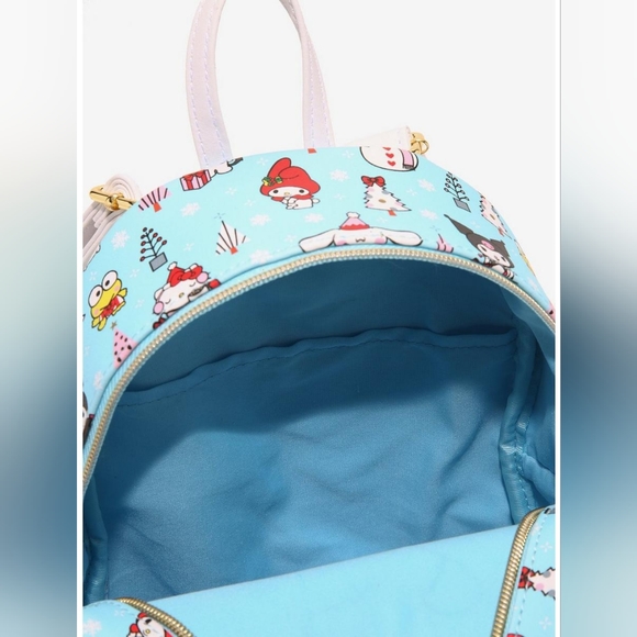 Loungefly Hello Kitty And Friends Holiday Mini Backpack & Cardholder Set main image 6
